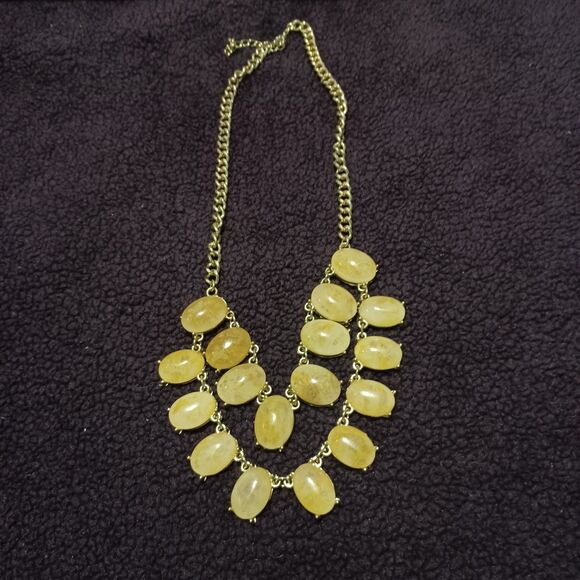 HEY VIV! Vintage Two Tiered Bib Style Necklace, 21" - Picture 2 of 5